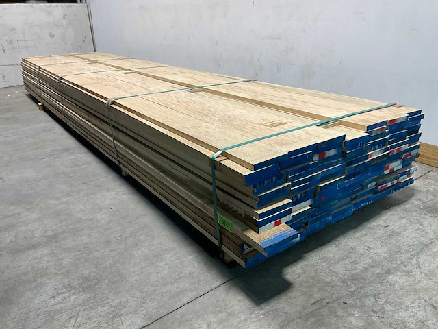 Fraké plank - 485x15,5x2,3 cm (18x) - afbeelding 1 van  7