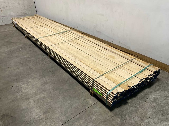 Fraké plank - 545x7,5x2,3 cm (35x) - afbeelding 1 van  8