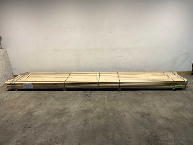 Fraké plank - 545x7,5x2,3 cm (35x) - afbeelding 2 van  8