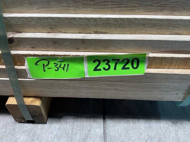 Fraké plank - 545x7,5x2,3 cm (35x) - afbeelding 7 van  8