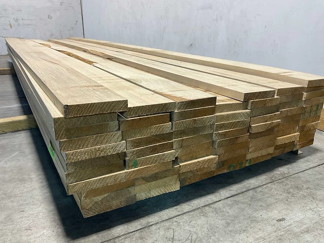 Fraké plank 450x15,5x3 cm (35x) - afbeelding 2 van  6