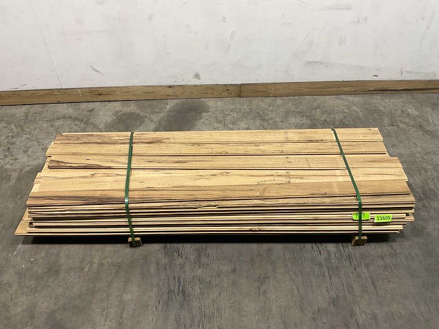 Fraké plank mes- en groef 210x9,7x2 cm (72x) - afbeelding 2 van  6