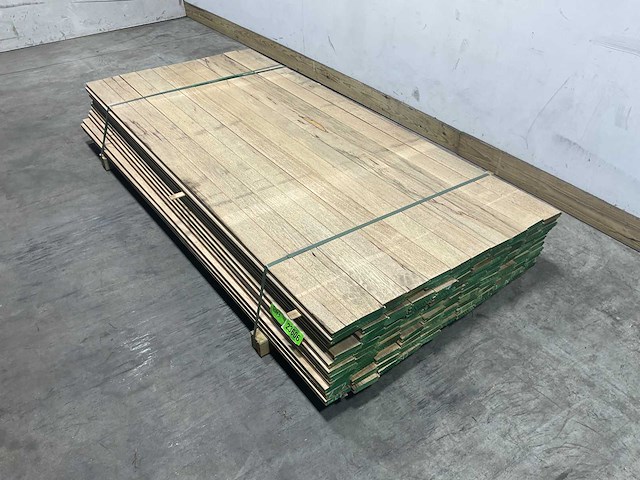 Fraké plank mes- en groef 225x9,8x2,2 cm (128x) - afbeelding 1 van  7