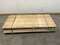 Fraké plank mes- en groef 225x9,8x2,2 cm (128x) - afbeelding 2 van  7