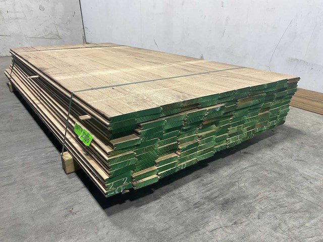 Fraké plank mes- en groef 225x9,8x2,2 cm (128x) - afbeelding 5 van  7