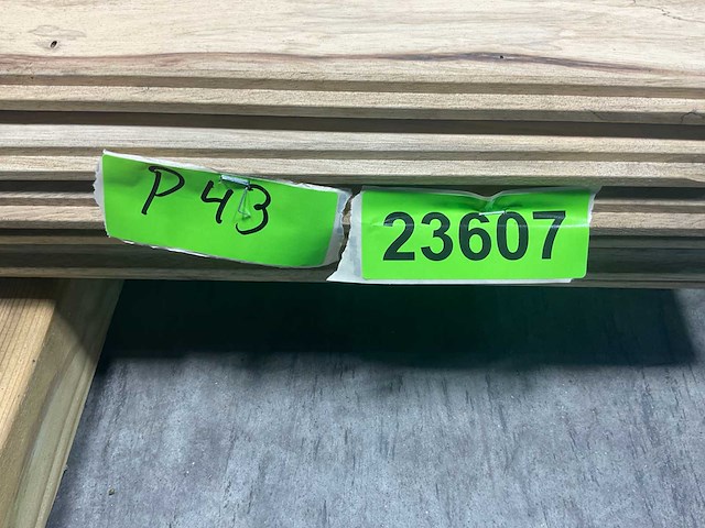 Fraké plank mes- en groef 270x14x2,2 cm (32x) - afbeelding 6 van  6