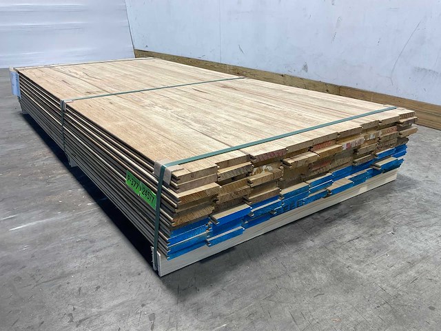 Fraké plank mes- en groef verbinding 215x11,7x2 cm (96x) - afbeelding 6 van  9