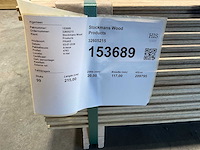 Fraké plank mes- en groef verbinding 215x11,7x2 cm (96x) - afbeelding 8 van  9