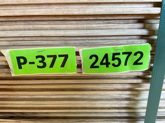 Fraké plank mes- en groef verbinding 215x14,2x2 cm (50x) - afbeelding 9 van  9