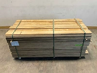 Fraké plank mes- en groef verbinding 215x14,2x2 cm (50x) - afbeelding 2 van  8