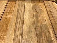 Fraké plank mes- en groef verbinding 215x14,2x2 cm (50x) - afbeelding 4 van  8