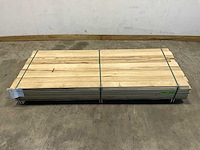 Fraké plank mes- en groef verbinding 245x11,7x2 cm (104x) - afbeelding 2 van  9