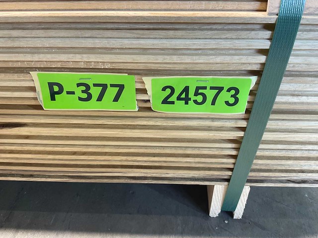 Fraké plank mes- en groef verbinding 245x11,7x2 cm (104x) - afbeelding 9 van  9