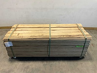 Fraké plank mes- en groef verbinding 245x14,2x2 cm (50x) - afbeelding 2 van  8