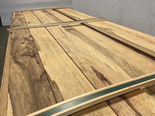 Fraké plank mes- en groef verbinding 245x14,2x2 cm (50x) - afbeelding 3 van  8