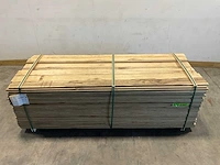 Fraké plank mes- en groef verbinding 245x14,2x2 cm (50x) - afbeelding 2 van  8