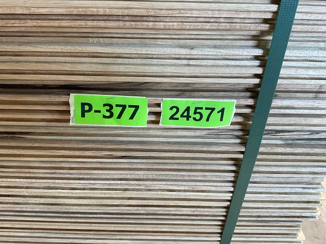 Fraké plank mes- en groef verbinding 245x14,2x2 cm (50x) - afbeelding 8 van  8