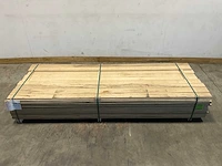 Fraké plank mes- en groef verbinding 275x11,7x2 cm (50x) - afbeelding 2 van  8