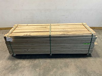 Fraké plank mes- en groef verbinding 275x14,2x2 cm (50x) - afbeelding 1 van  8