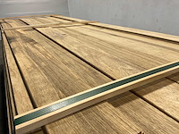Fraké plank mes- en groef verbinding 275x14,2x2 cm (50x) - afbeelding 3 van  8