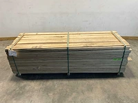 Fraké plank mes- en groef verbinding 275x14,2x2 cm (50x)