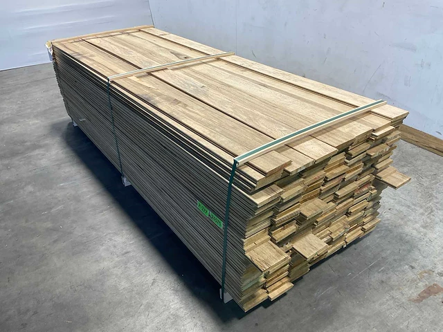Fraké plank mes- en groef verbinding 275x14,2x2 cm (50x) - afbeelding 2 van  8