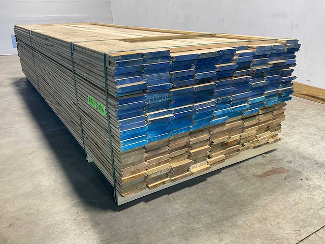 Fraké plank mes- en groef verbinding 305x11,7x2 cm (50x) - afbeelding 5 van  8