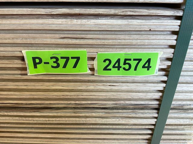 Fraké plank mes- en groef verbinding 305x11,7x2 cm (50x) - afbeelding 8 van  8