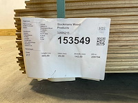 Fraké plank mes- en groef verbinding 305x14,2x2 cm (50x) - afbeelding 8 van  9