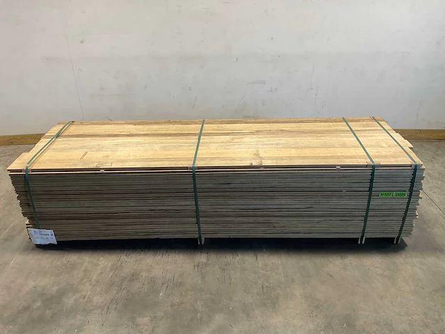 Fraké plank mes- en groef verbinding 305x14,2x2 cm (50x) - afbeelding 2 van  8