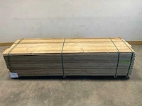 Fraké plank mes- en groef verbinding 305x14,2x2 cm (50x) - afbeelding 2 van  8