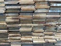 Fraké plank mes- en groef verbinding 305x14,2x2 cm (50x) - afbeelding 7 van  8
