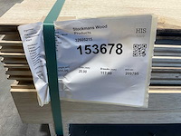 Fraké plank mes- en groef verbinding 335x11,7x2 cm (50x) - afbeelding 8 van  9