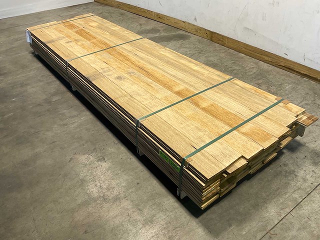 Fraké plank mes- en groef verbinding 335x14,2x2 cm (40x) - afbeelding 1 van  8