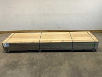 Fraké plank mes- en groef verbinding 365x14,2x2 cm (35x) - afbeelding 2 van  8