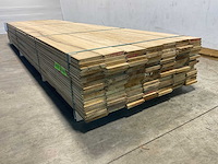 Fraké plank mes- en groef verbinding 365x14,2x2 cm (35x) - afbeelding 6 van  8