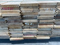 Fraké plank mes- en groef verbinding 365x14,2x2 cm (35x) - afbeelding 7 van  8