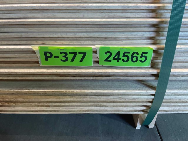 Fraké plank mes- en groef verbinding 395x14,2x2 cm (25x) - afbeelding 6 van  9