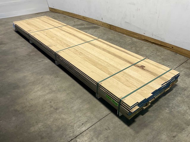 Fraké plank mes- en groef verbinding 425x11,7x2 cm (35x) - afbeelding 1 van  9