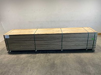 Fraké plank mes- en groef verbinding 425x14,2x2 cm (35x) - afbeelding 2 van  9