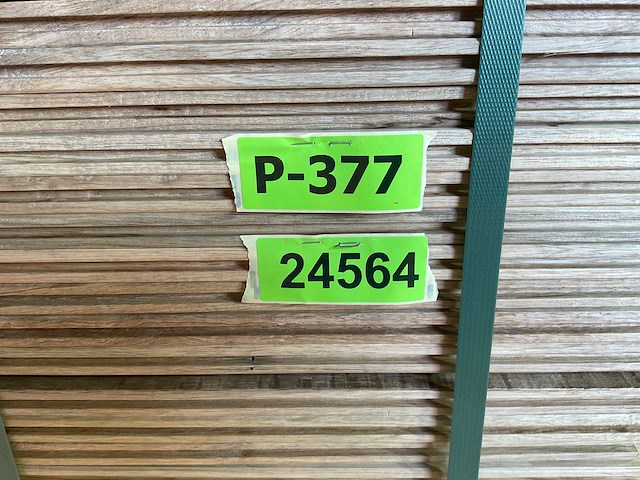 Fraké plank mes- en groef verbinding 425x14,2x2 cm (35x) - afbeelding 9 van  9