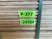 Fraké plank mes- en groef verbinding 425x14,2x2 cm (35x) - afbeelding 9 van  9