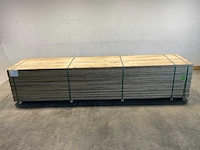 Fraké plank mes- en groef verbinding 425x14,2x2 cm (35x) - afbeelding 2 van  8