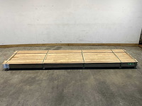 Fraké plank mes- en groef verbinding 425x9,2x2 cm (50x) - afbeelding 2 van  8