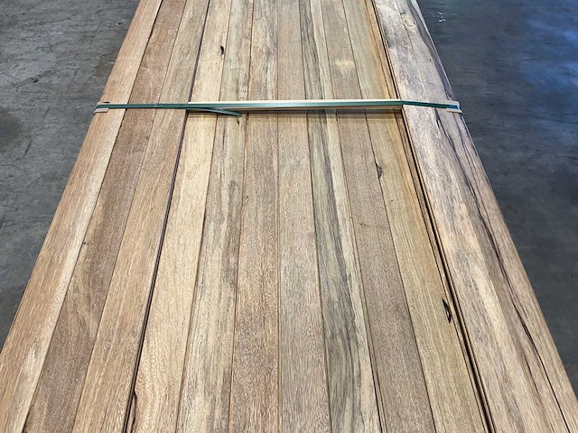 Fraké plank mes- en groef verbinding 425x9,2x2 cm (50x) - afbeelding 4 van  8