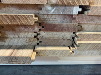 Fraké plank mes- en groef verbinding 425x9,2x2 cm (50x) - afbeelding 6 van  8