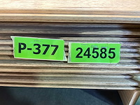 Fraké plank mes- en groef verbinding 425x9,2x2 cm (50x) - afbeelding 8 van  8