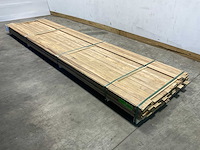 Fraké plank mes- en groef verbinding 425x9,2x2 cm (50x) - afbeelding 1 van  7