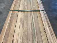Fraké plank mes- en groef verbinding 425x9,2x2 cm (50x) - afbeelding 4 van  7