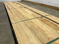 Fraké plank mes- en groef verbinding 455x11,7x2 cm (35x) - afbeelding 6 van  9